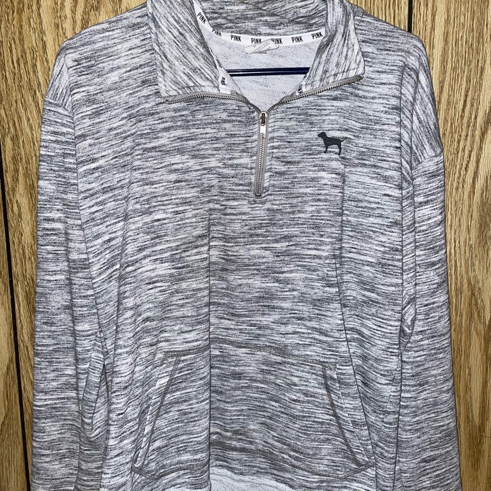 PINK, Half-zip jacket